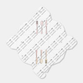 Gabel, Löffel und Messer Geschenkschachtel (Ungefaltet)