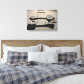 Gabel- & Löffel-Wandkunst Leinwanddruck (Insitu (Schlafzimmer))
