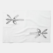 Gabel, Messer, Spoon - Küchentuch (Horizontal)