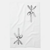 Gabel, Messer, Spoon - Küchentuch (Vertikal)