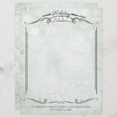 Gabel Messer Weihnachtsmenü Kopfhaut (Vorne/Hinten)