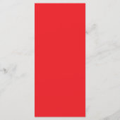 Gabel, Plate, Knife Logo auf Red Gingham Menu Flye Menükarte (Rückseite)