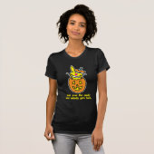 Gabel über der Süßigkeit T-Shirt (Vorne ganz)