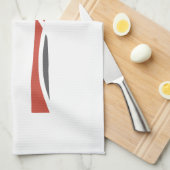 Gabel- und Löffeldesign Küchentuch (Viertel Falte)