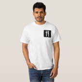 Gabel und Messer T-Shirt (Vorne ganz)