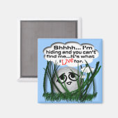 Gabelball im Rough Magnet (Vorderseite/Rückseite)