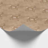 Gabelbock Südwesten Geschenkpapier (Ecke)