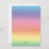 Gabelgabeln für Hirschfauna Feiertagskarte (Rückseite)