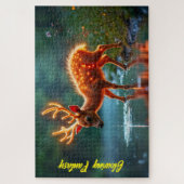 Gabelgabeln für Hirschfauna Puzzle (Vertikal)
