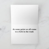 Gabelkarte Karte (Innenseite)