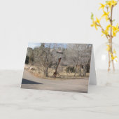 Gabelkarte Karte (Gelbe Blume)