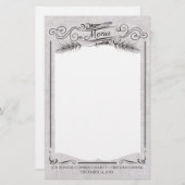 Gabelkiefer Weihnachtsfeiertagskarte Briefpapier (Vorne/Hinten)