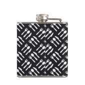 Gabellöffel-Messermuster Flachmann (Rückseite)