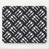 Gabellöffel-Messermuster Mousepad (Vorne)