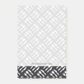 Gabellöffel-Messermuster Post-it Klebezettel (Vorderseite)