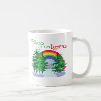 Gabeln ist für Liebhaber-Tasse Kaffeetasse