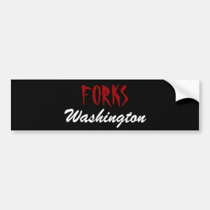Gabeln Washington Autoaufkleber