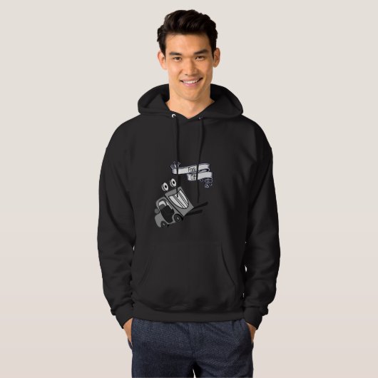 Gabelschnurblume Hoodie (Vorne ganz)