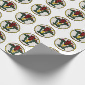 Gabelschwanz-Blitz P-38 Geschenkpapier (Ecke)