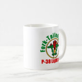 Gabelschwanz-Blitz P-38 Kaffeetasse (VorderseiteRechts)