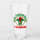 Gabelschwanz-Teufel Glas (Vorderseite)