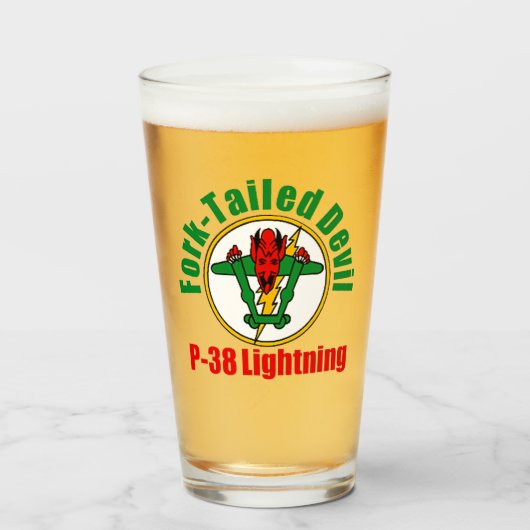 Gabelschwanz-Teufel Glas (Vorne (Gefüllt))