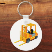 Gabelstapler (auch bekannt als Lift Truck/Gabelsta Schlüsselanhänger (Vorderseite)