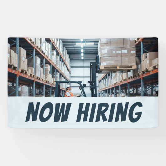 Gabelstapler-Betreiber JETZT HIRING-Banner - Anpas Banner (Horizontal)