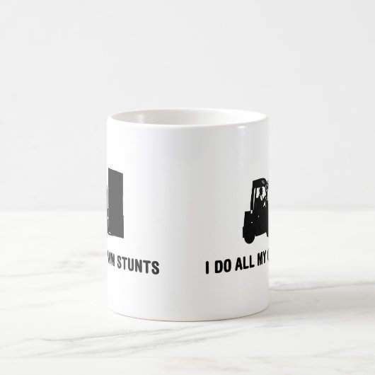 Gabelstapler-Betreiber Kaffeetasse (Mittel)