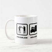 Gabelstapler-Betreiber Kaffeetasse (Links)