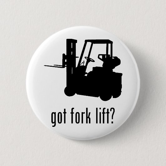 Gabelstapler Button (Vorderseite)