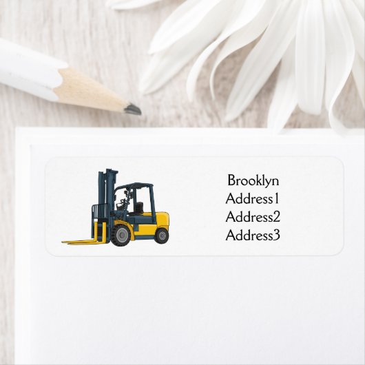 Gabelstapler-Cartoon (Insitu)