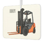 Gabelstapler-Cartoon Autolufterfrischer (Links)