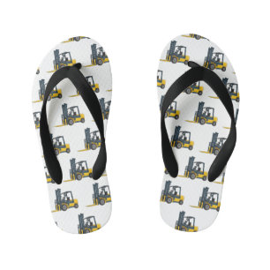 Gabelstapler-Cartoon Kinderbadesandalen