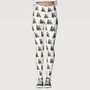 Gabelstapler-Cartoon Leggings
