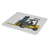 Gabelstapler-Cartoon Schneidebrett (Ecke)