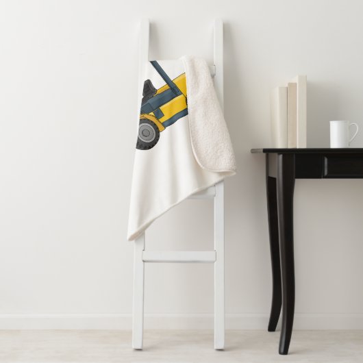 Gabelstapler-Cartoon Sherpadecke (Beispiel)