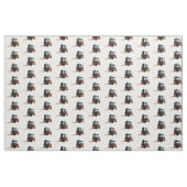 Gabelstapler-Cartoon Stoff (Fat Quarter (45,7 x 55,9 cm))