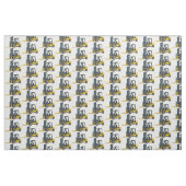 Gabelstapler-Cartoon Stoff (Fat Quarter (45,7 x 55,9 cm))