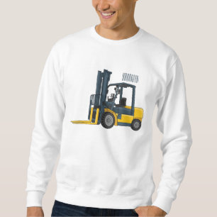 Gabelstapler-Cartoon Sweatshirt