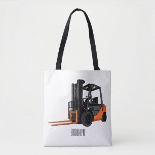 Gabelstapler-Cartoon Tasche