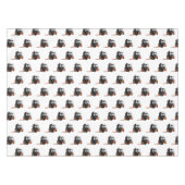 Gabelstapler-Cartoon Tischdecke (Vorderseite (Horizontal))
