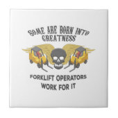 Gabelstapler Fliese (Vorderseite)