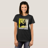 Gabelstapler-Flüsterer-Lager-Gabelstaplerfahrer T-Shirt (Vorne ganz)