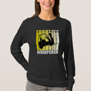 Gabelstapler-Flüsterer Lager Gabelstaplerfahrer T-Shirt