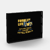Gabelstapler Fotoblock (Links)