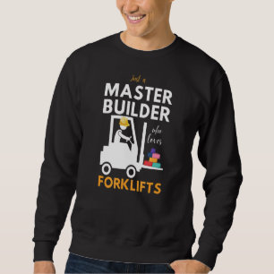 Gabelstapler für Niedliches Gebäude des Master Bui Sweatshirt