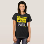 Gabelstapler-Gabelstapler-Stapler T-Shirt (Vorne ganz)