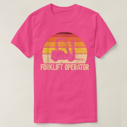 Gabelstapler-Gabelstapler-zertifiziert T-Shirt (Design vorne)