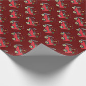 Gabelstapler Geschenkpapier (Ecke)